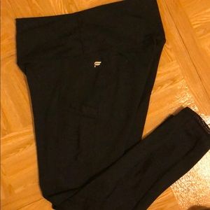 FABLETICS | Mila High Waist Pocket Crop, black, XS